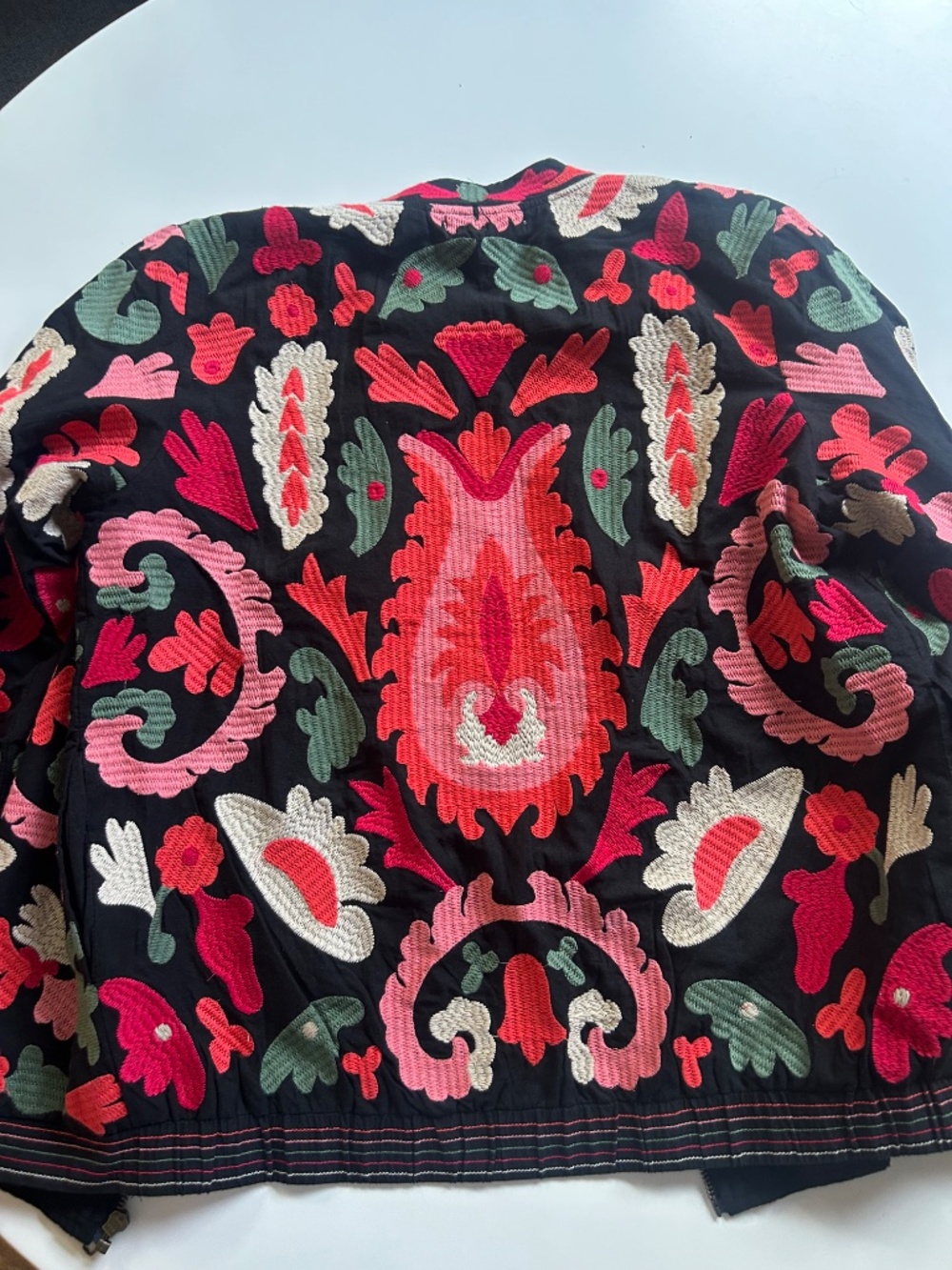 Maison Hotel Colorful Zip Jacket Size M - Picture 4 of 4